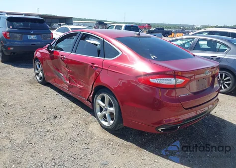 2014 Ford Fusion Se from USA, damaged, VIN 3FA6P0H95ER173289